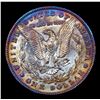 Image 3 : ***Auction Highlight*** 1894-s Rainbow Toned Morgan Dollar $1 Graded Select Unc By USCG (fc)
