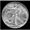 Image 2 : ***Auction Highlight*** 1934-d Mint Error Walking Liberty Half Dollar 50c Graded Choice Unc By USCG 