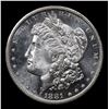 Image 2 : ***Auction Highlight*** 1881-s Morgan Dollar $1 Graded Choice Unc+ DMPL By USCG (fc)