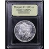 Image 4 : ***Auction Highlight*** 1881-s Morgan Dollar $1 Graded Choice Unc+ DMPL By USCG (fc)