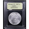 Image 4 : ***Auction Highlight*** 1887-o Morgan Dollar $1 Graded Choice+ Unc By USCG (fc)