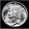 Image 2 : ***Auction Highlight*** 1934-p Mercury Dime 10c Graded GEM++ FSB By USCG (fc)