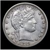 Image 2 : ***Auction Highlight*** 1914-p Barber Quarter 25c Graded Choice Unc By USCG (fc)