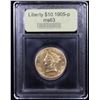 Image 4 : ***Auction Highlight*** 1905-p Gold Liberty Eagle $10 Graded Select Unc By USCG (fc)