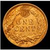 Image 3 : ***Auction Highlight*** 1908-s Indian Cent 1c Graded Choice Unc RB By USCG (fc)