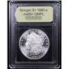 Image 4 : ***Auction Highlight*** 1880-s Morgan Dollar $1 Graded GEM+ DMPL By USCG (fc)
