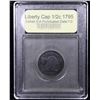 Image 4 : ***Auction Highlight*** 1795 Letter Edge Cohen 2-A Punctuated Date Liberty Cap 1/2c Graded f, fine B
