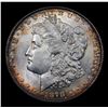 Image 2 : ***Auction Highlight*** 1878-p 8tf Rainbow Toned Vam 17 DDR Morgan Dollar $1 Graded Choice+ Unc By U
