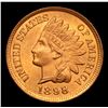 Image 2 : ***Auction Highlight*** 1898 Indian Cent 1c Graded GEM+ Unc RD By USCG (fc)