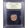 Image 4 : ***Auction Highlight*** 1898 Indian Cent 1c Graded GEM+ Unc RD By USCG (fc)