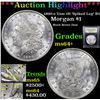 Image 1 : ***Auction Highlight*** 1890-o Vam 1H 'Spiked Leg' R5 Morgan Dollar $1 Graded Choice+ Unc By USCG (f