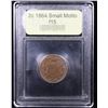 Image 4 : ***Auction Highlight*** 1864 Small Motto Two Cent Piece 2c Graded f+ By USCG (fc)