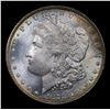 Image 2 : ***Auction Highlight*** 1878-p 7tf Rainbow Toned Vam 81 I2 R4 Morgan Dollar $1 Graded Choice+ Unc By