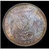 Image 3 : ***Auction Highlight*** 1878-p 7tf Rainbow Toned Vam 81 I2 R4 Morgan Dollar $1 Graded Choice+ Unc By