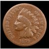 Image 2 : ***Auction Highlight*** 1877 Indian Cent 1c Graded vg+ By USCG (fc)