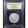 Image 4 : ***Auction Highlight*** 1883 Hawaii Half 50c Graded Select Unc By USCG (fc)