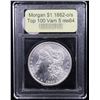 Image 4 : ***Auction Highlight*** 1882-o/s Top 100 Vam 5 Morgan Dollar $1 Graded Choice Unc By USCG (fc)