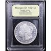 Image 4 : ***Auction Highlight*** 1921-p Morgan Dollar $1 Graded Select Unc PL By USCG (fc)