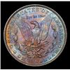 Image 3 : ***Auction Highlight*** 1887-p Rainbow Toned Morgan Dollar $1 Graded GEM+ Unc By USCG (fc)
