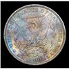 Image 3 : ***Auction Highlight*** 1904-o Rainbow Toned Morgan Dollar $1 Graded GEM+ Unc By USCG (fc)