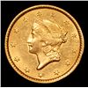 Image 2 : ***Auction Highlight*** 1853 Gold Dollar $1 Grades Select Unc (fc)