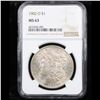 Image 2 : NGC 1902-o Morgan Dollar $1 Graded ms63 BY NGC