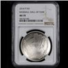 Image 2 : NGC 2014-p Baseball Hall of Fame Modern Commem Dollar $1 Graded ms70 BY NGC