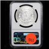 Image 3 : NGC 1890-p Morgan Dollar $1 Graded ms62 By NGC