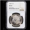 Image 2 : NGC 1880-s Morgan Dollar $1 Graded ms64 By NGC