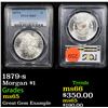 Image 1 : PCGS 1879-s Morgan Dollar $1 Graded ms65 By PCGS