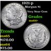 Image 1 : 1921-p Morgan Dollar $1 Grades Choice+ Unc
