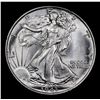 Image 2 : 1943-p Walking Liberty Half Dollar 50c Grades GEM Unc