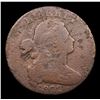 Image 2 : 1802 S 229 Draped Bust Large Cent 1c Grades g, good