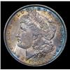 Image 2 : 1886-p Rainbow Toned Morgan Dollar $1 Grades Choice Unc