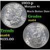 Image 1 : 1903-p Morgan Dollar $1 Grades Choice Unc