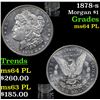 Image 1 : 1878-s Morgan Dollar $1 Grades Choice Unc PL