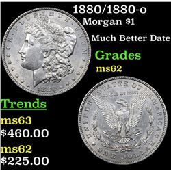 1880/1880-o Morgan Dollar $1 Grades Select Unc