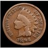 Image 2 : 1894/94 FS-301 Indian Cent 1c Grades f, fine