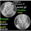 Image 1 : 1900-o Morgan Dollar $1 Grades Select Unc