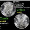 Image 1 : 1879-s Morgan Dollar $1 Grades GEM Unc
