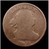 Image 2 : 1803 Draped Bust Half Cent 1/2c Grades g+