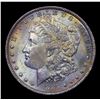 Image 2 : 1885-o Rainbow Toned Morgan Dollar $1 Grades Choice Unc