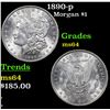 Image 1 : 1890-p Morgan Dollar $1 Grades Choice Unc