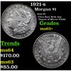 Image 1 : 1921-s Morgan Dollar $1 Grades Select+ Unc