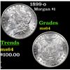 Image 1 : 1899-o Morgan Dollar $1 Grades Choice Unc