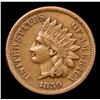 Image 2 : 1859 Indian Cent 1c Grades vf++