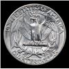 Image 3 : 1943-p Washington Quarter 25c Grades Choice+ Unc