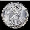 Image 2 : 1934-p Walking Liberty Half Dollar 50c Grades Choice+ Unc
