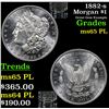 Image 1 : 1882-s Morgan Dollar $1 Grades GEM Unc PL