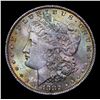 Image 2 : 1882-p Rainbow Toned Morgan Dollar $1 Grades Choice Unc
